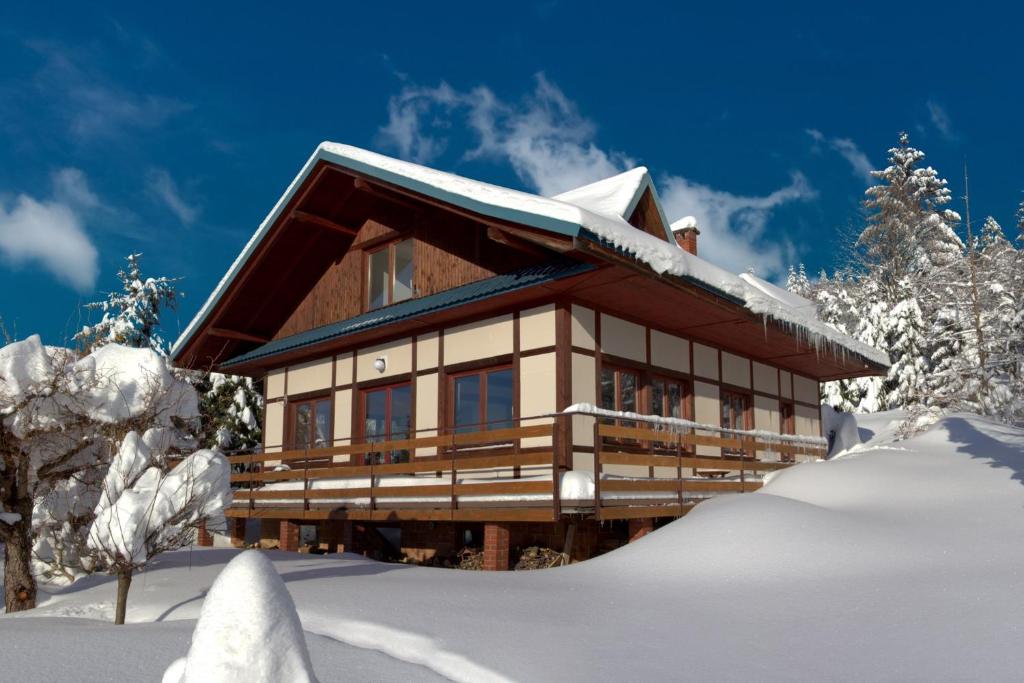 Dom przy lesie Wisła