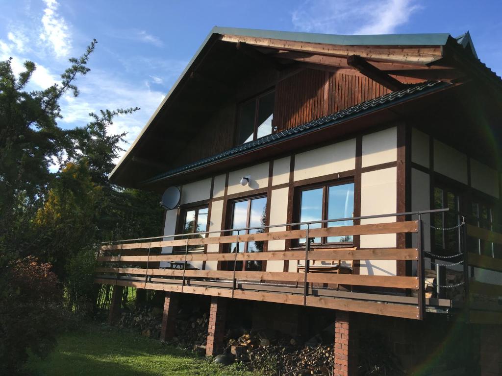 Dom przy lesie Wisła